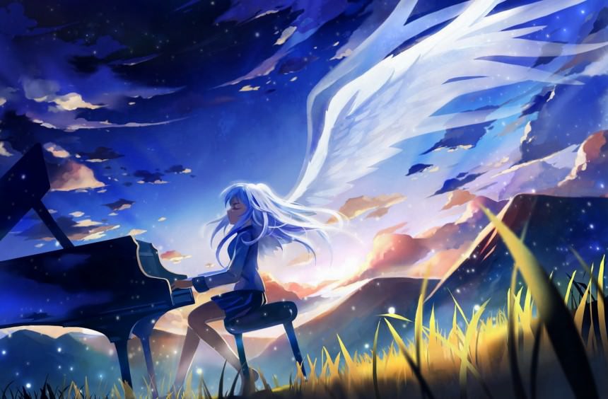     ,            ,  , angels beats,     